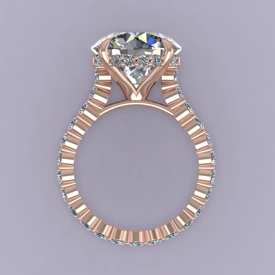 Round Hidden Halo
