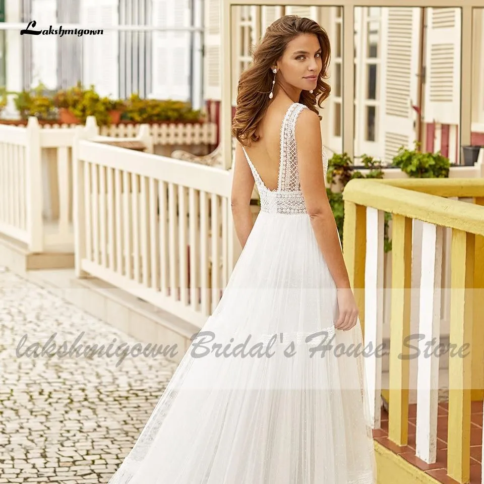 Roycebridal Bridal Summer Beach Wedding Dress Boho Style