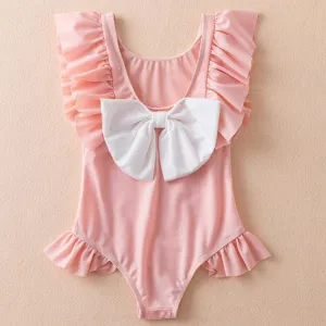 Ruffle Bow Swimsuit
