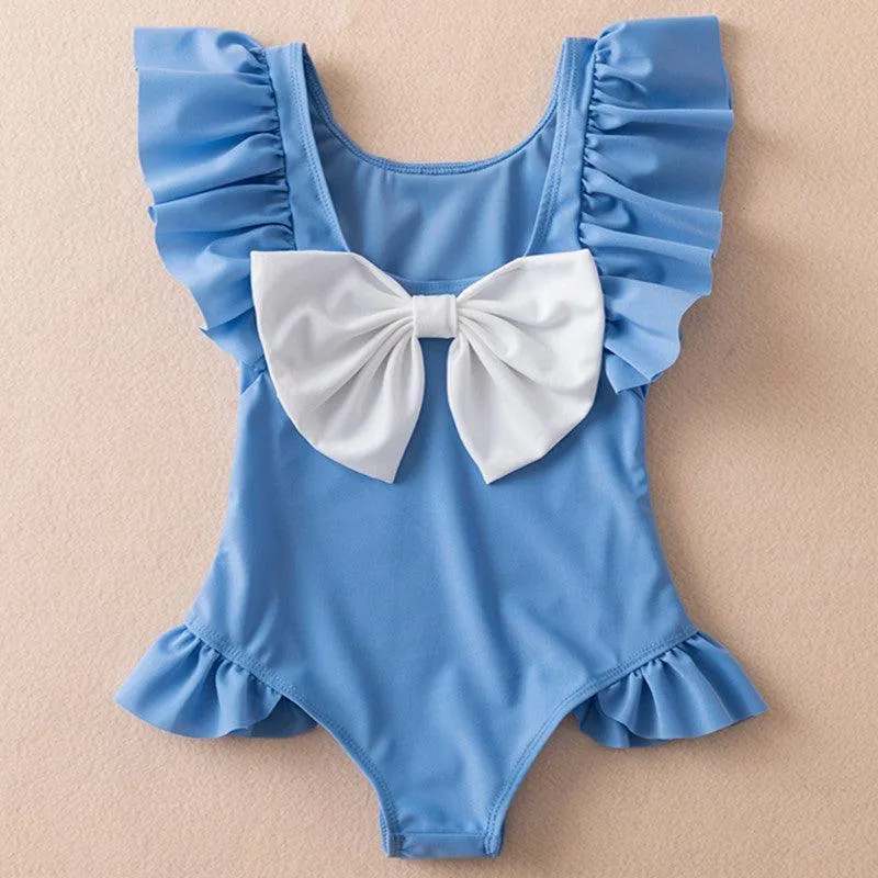 Ruffle Bow Swimsuit