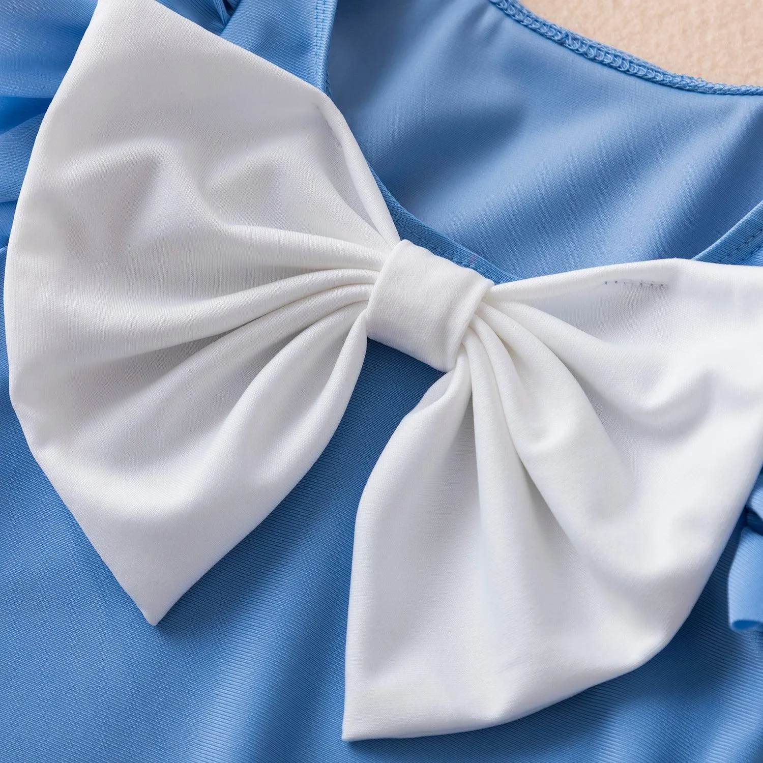 Ruffle Bow Swimsuit