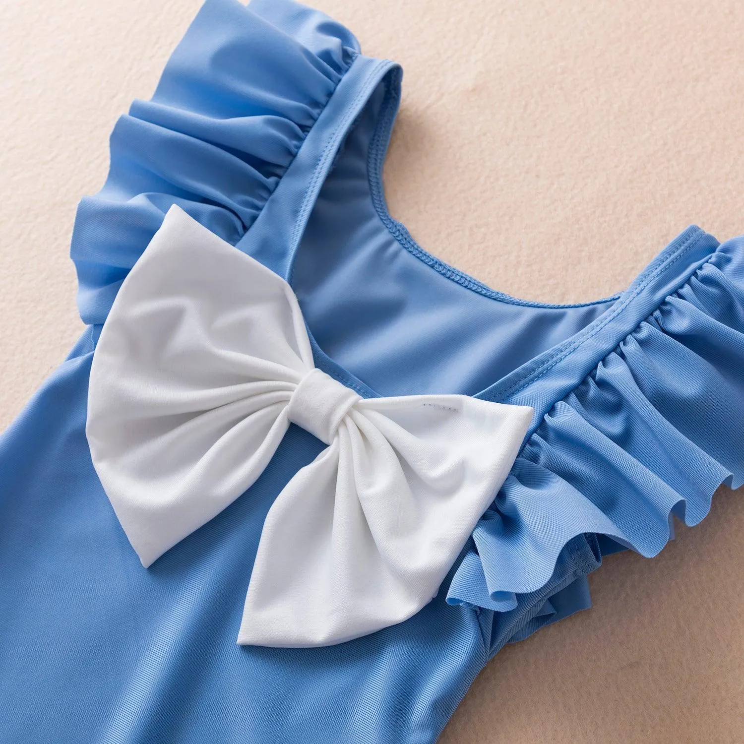 Ruffle Bow Swimsuit