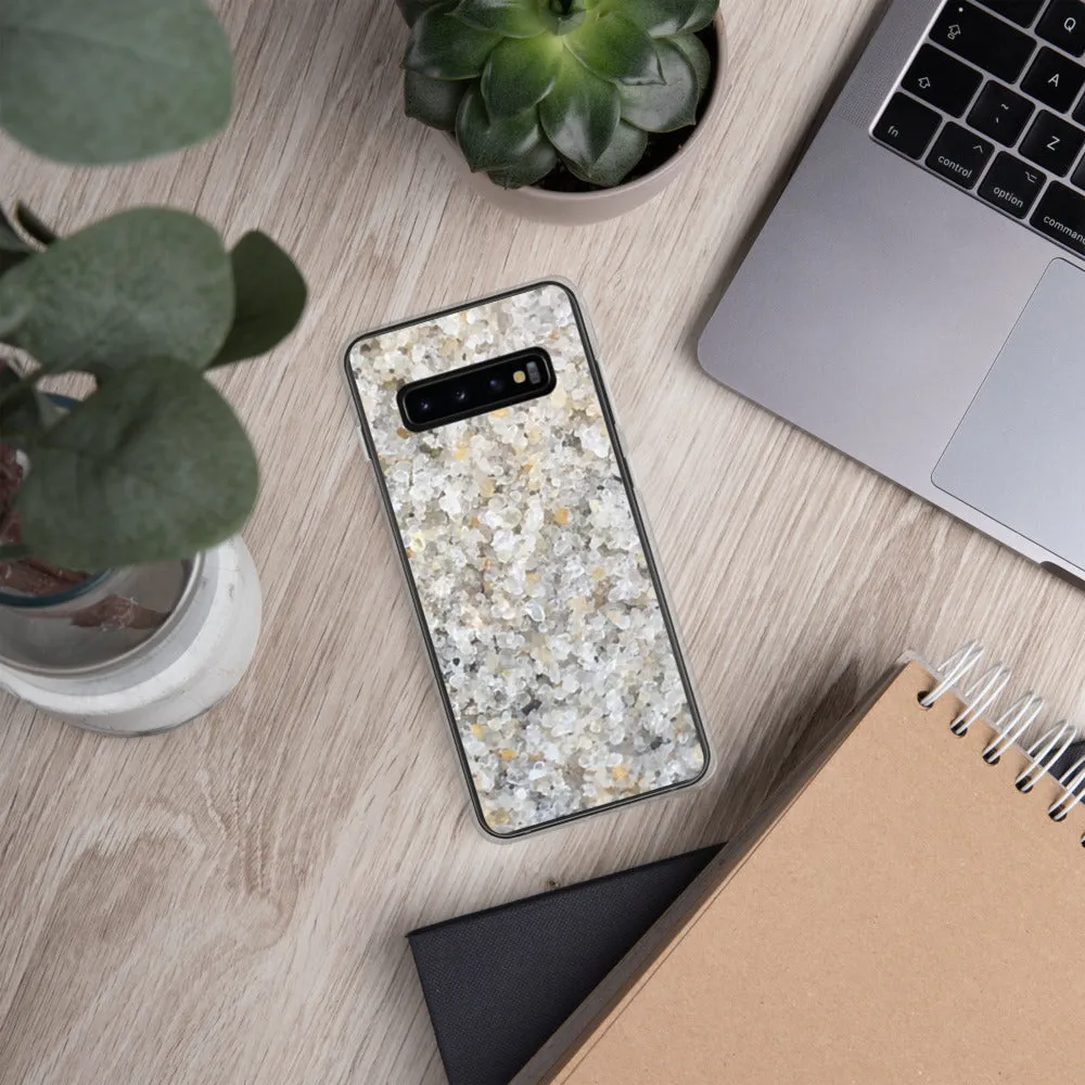 Sand - White Samsung phone case