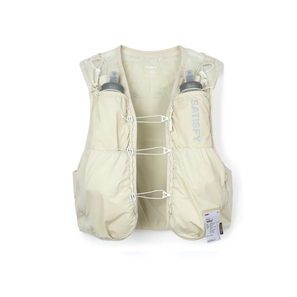 Satisfy Justice Cordura 5L Hydration Vest - Mineral Off-White