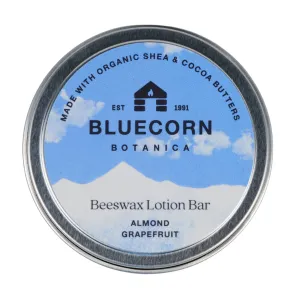 Scented Lotion Bar. Organic Shea Butter, Cocoa Butter, Vitamin E, Apricot Oil & Avocado Oil. Long-Lasting Moisture for Super Dry Skin. Plastic-Free & Made in the USA.
