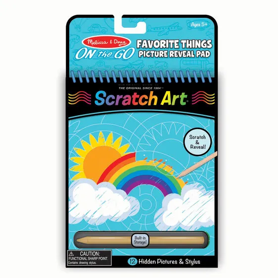 Scratch Art - Hidden Pictures