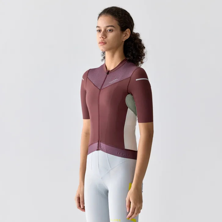 SHORT SLEEVE JERSEY WOMENS STRAORDINARIO DULL PURPLE