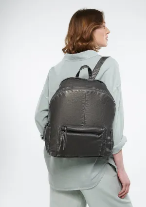 Silver Colored Backpack