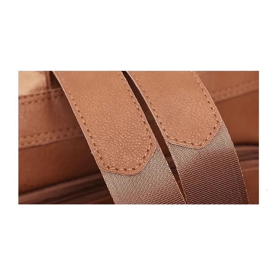 Sizzling Anti-Theft Vintage Style Leather Backpacks for Teenager Girls And Women School Bagpack For Females Travel Bags