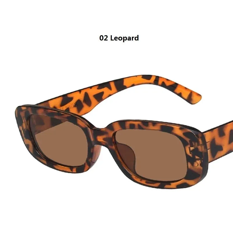 Small Rectangle Sunglasses for Women & Men