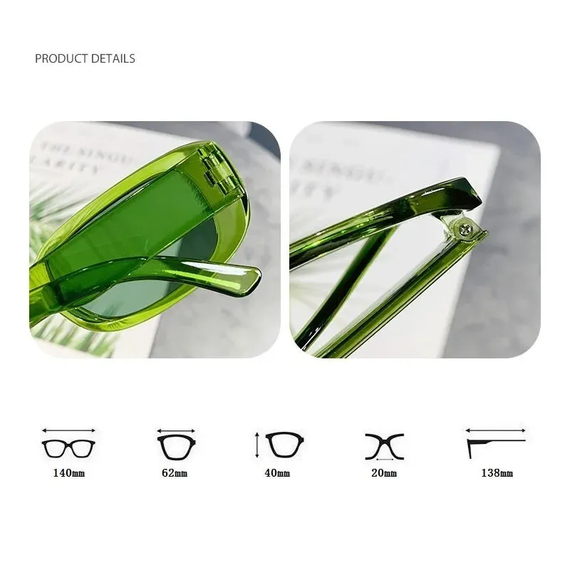 Small Rectangle Sunglasses for Women & Men