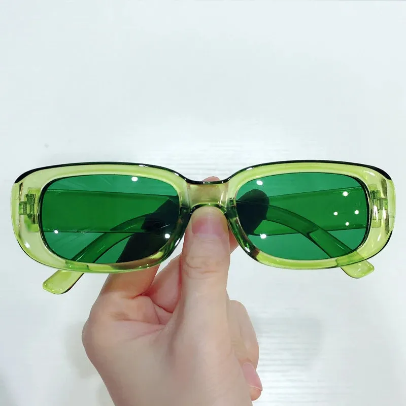 Small Rectangle Sunglasses for Women & Men
