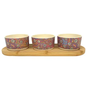 Snack Bowl Set - Wild Orange