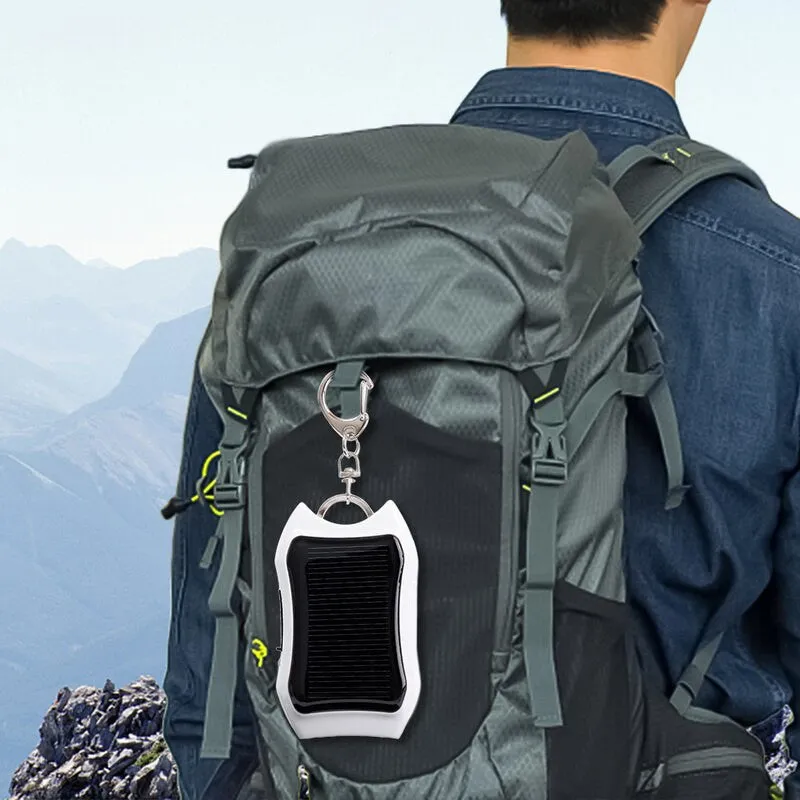 Solar Power Bank Keychain