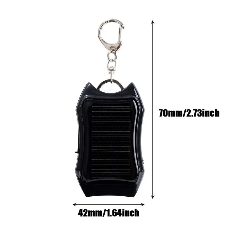 Solar Power Bank Keychain