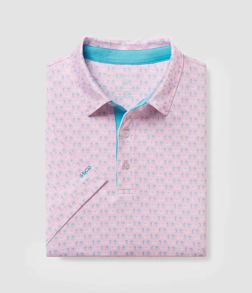 SOUTHERN SHIRT CO. PAR FORE PRINTED POLO
