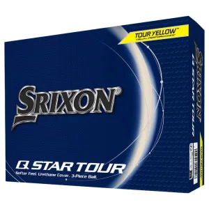 Srixon Q Star Tour Yellow Golf Balls 12Pk