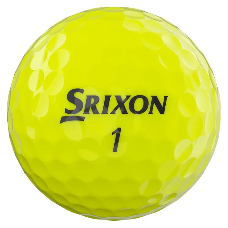 Srixon Q Star Tour Yellow Golf Balls 12Pk