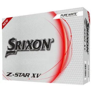 Srixon Z Star XV White Golf Balls 12Pk