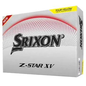 Srixon Z Star XV Yellow Golf Balls 12Pk