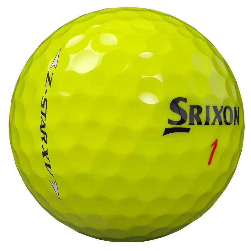 Srixon Z Star XV Yellow Golf Balls 12Pk