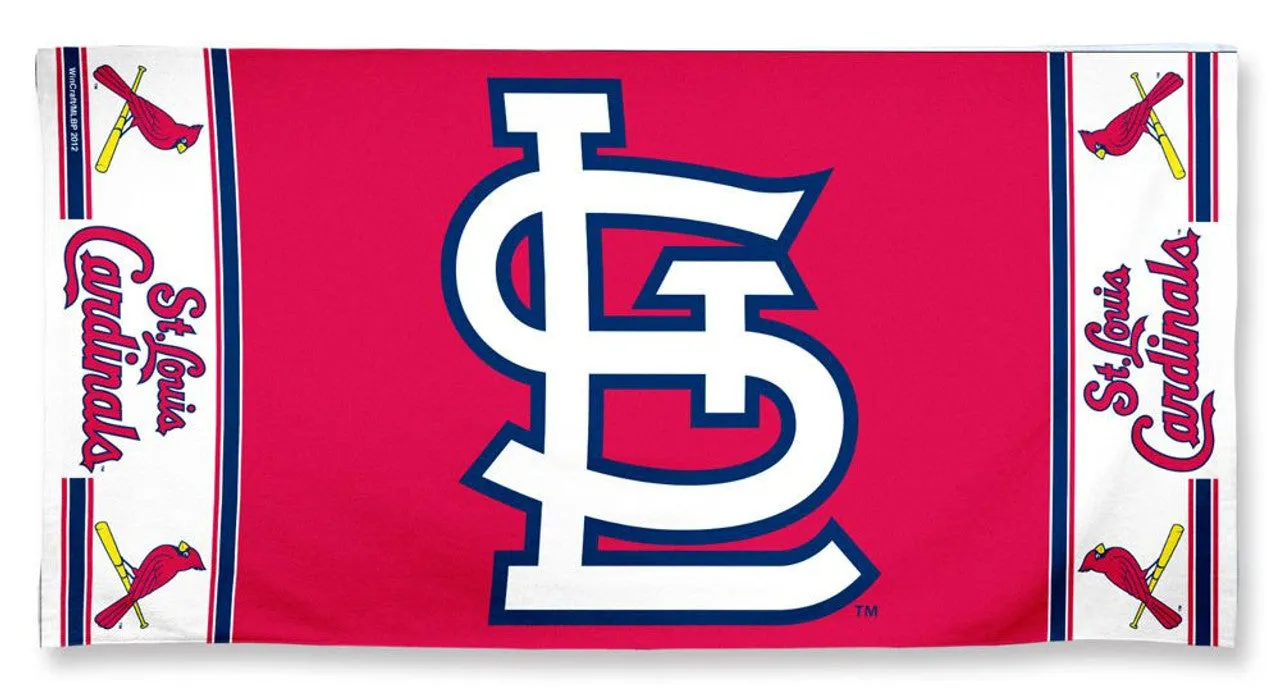 St. Louis Cardinals Towel 30x60 Beach Style
