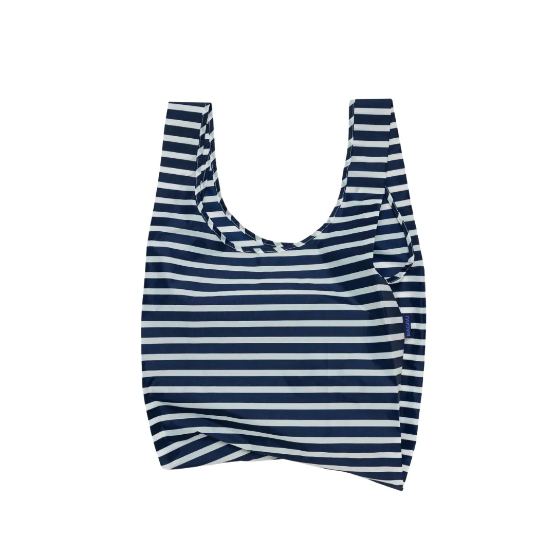 Standard Baggu | Navy Stripe