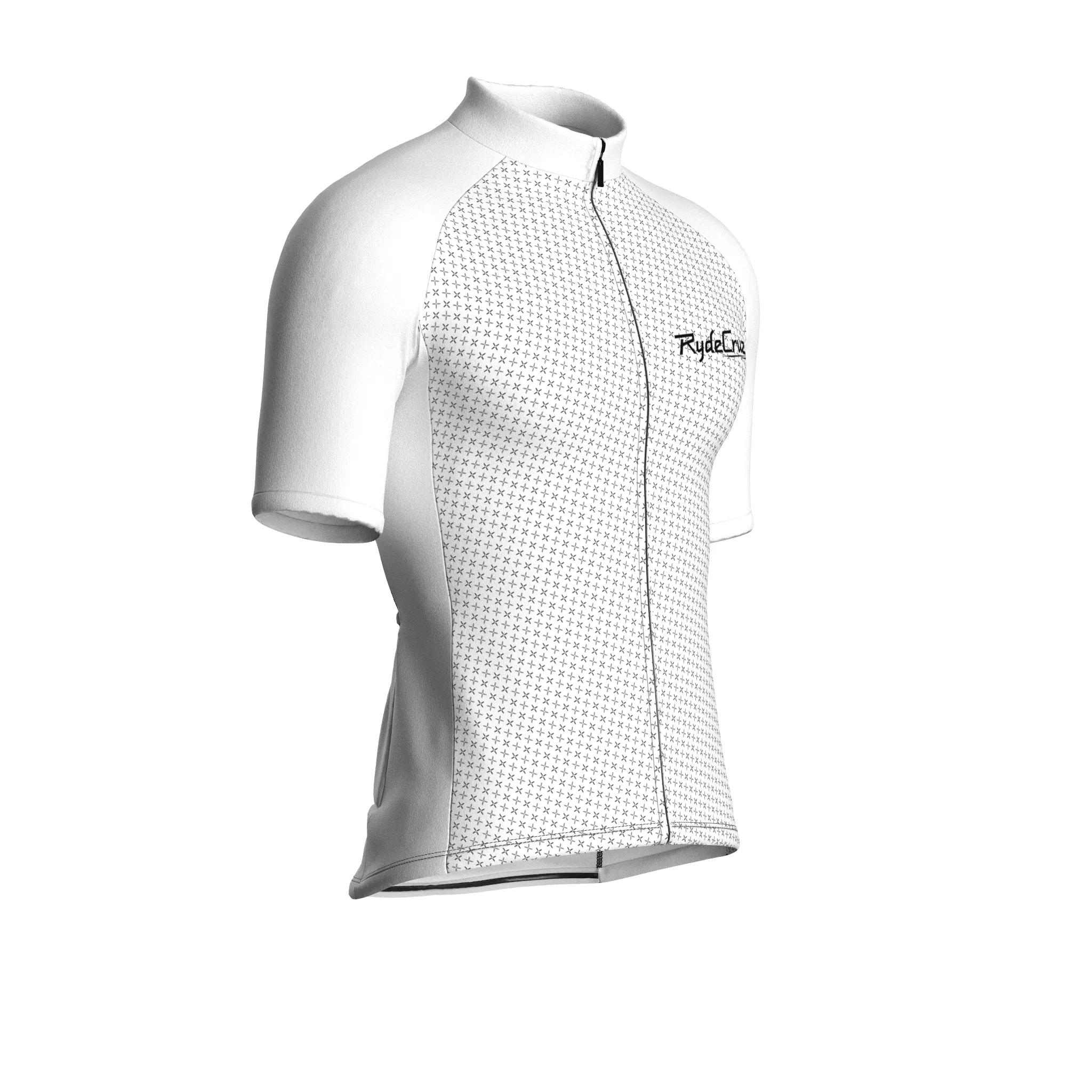 Stellar Grid | White Male Short Sleeves Jersey
