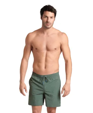 Sundbuxur Herra Arena Beach Boxer Solid - Grænar