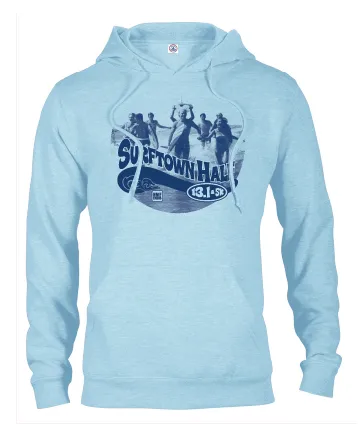 Surftown Hoodie in Pool