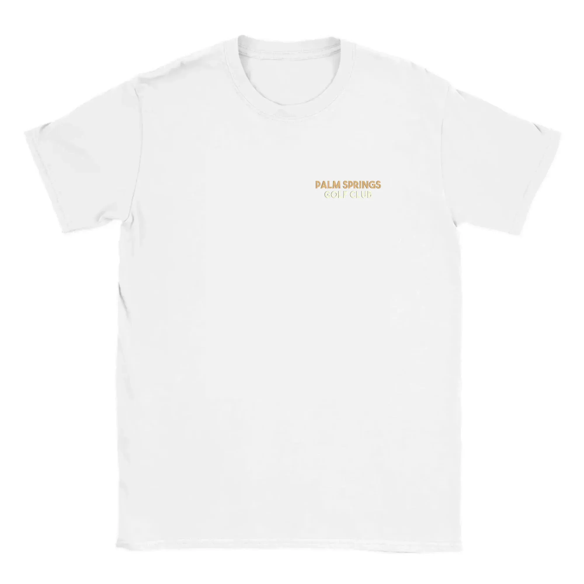T-Shirt Palm Springs Golf 1 - Embroidered Design