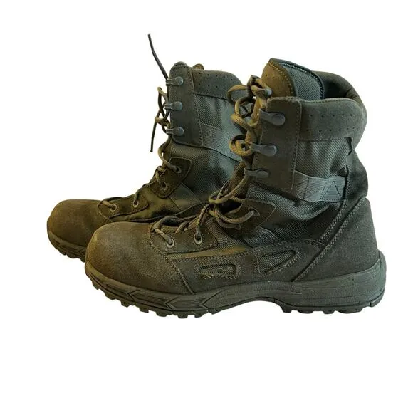 Tactical Gear Mens Response Gear Tactical Footwear Gray Green Lace Up Size 10.5