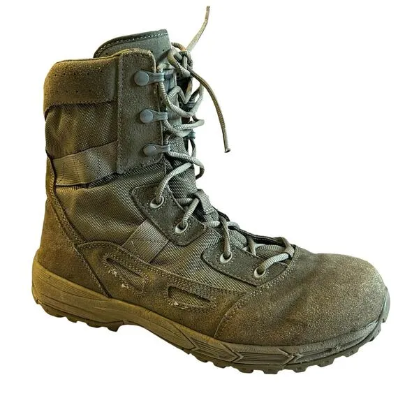 Tactical Gear Mens Response Gear Tactical Footwear Gray Green Lace Up Size 10.5