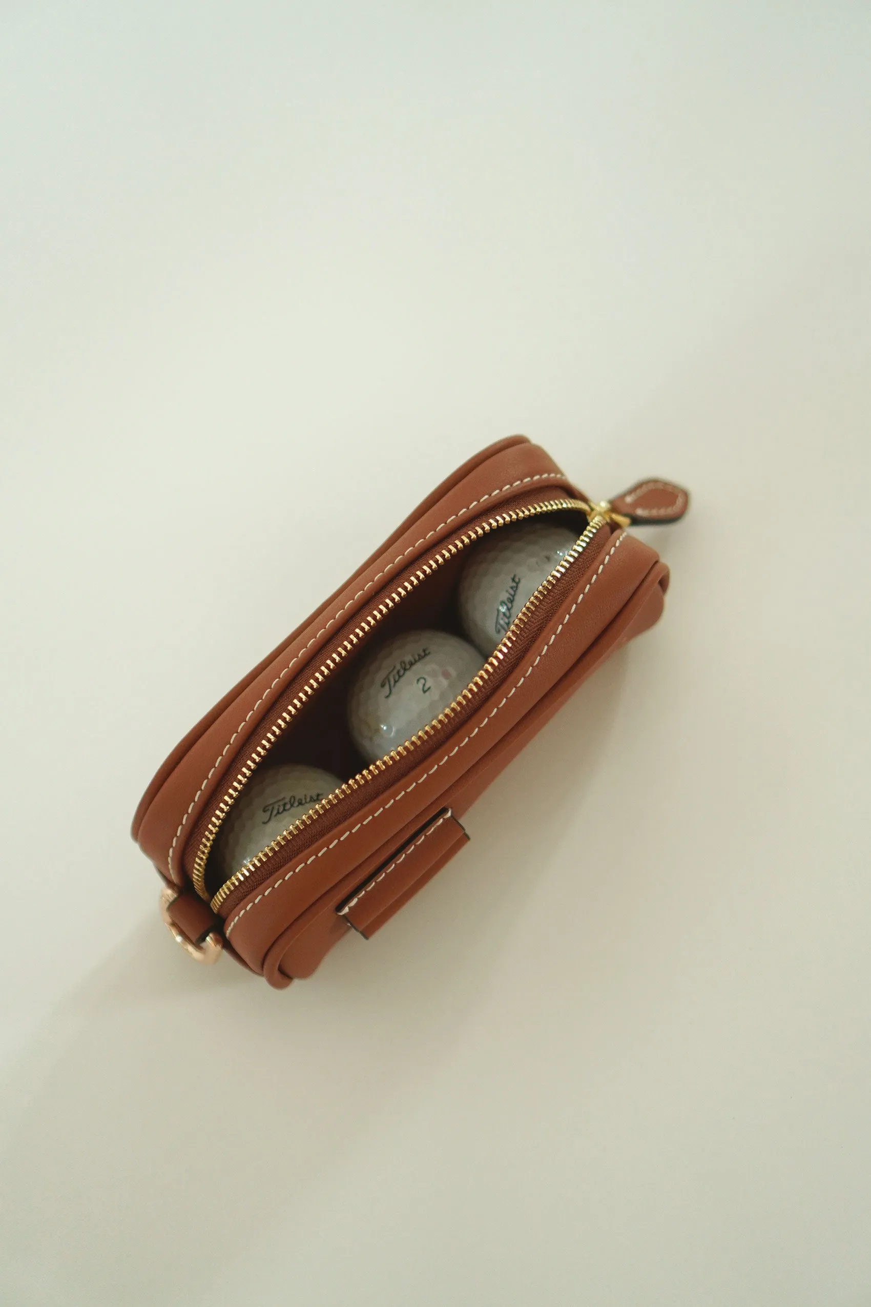 Tee Time Golf Ball Pouch
