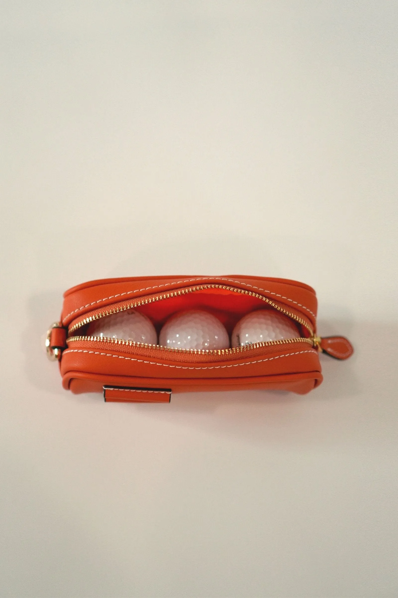 Tee Time Golf Ball Pouch