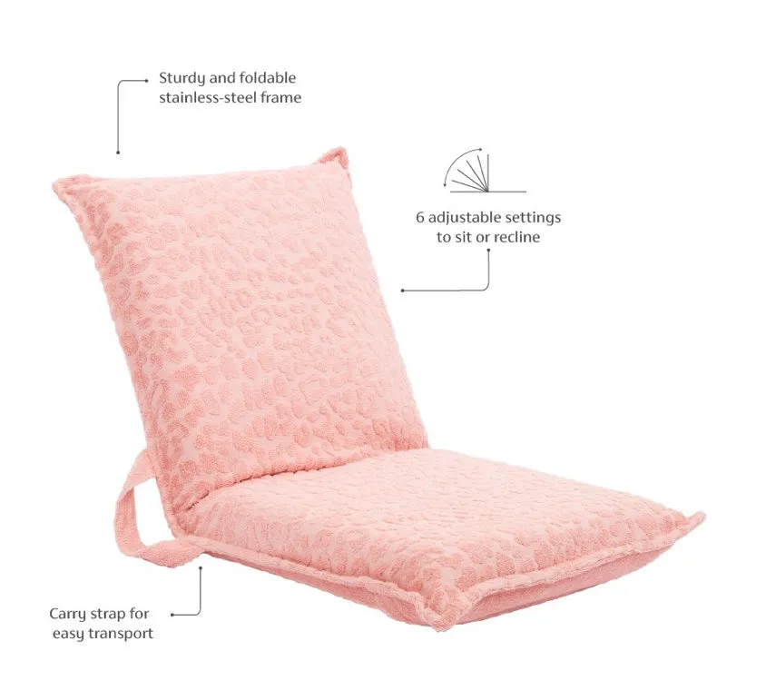 Terry Lounger Call to the Wild - Pink