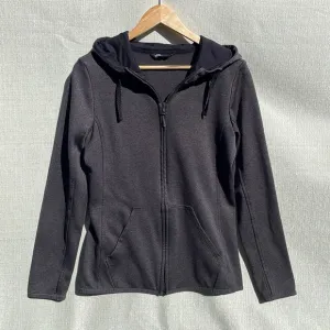 The Nort Face Women’s Full Zip Lined Hoodie Gray/Black Size Medium