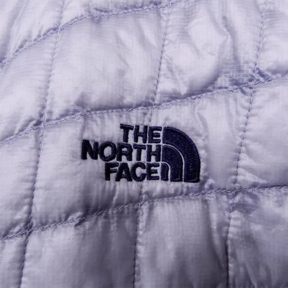 The North Face Thermoball Puffer Jacket Light Purple Size S‎ Packable Full Zip
