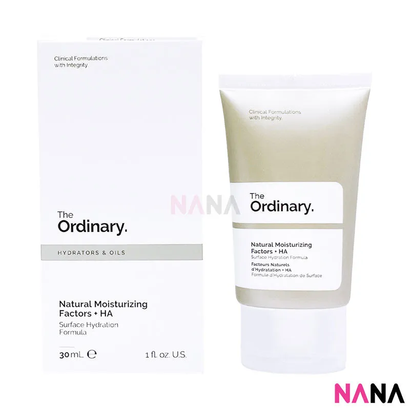 The Ordinary Hydration Bundle - Hyaluronic Acid 2%   B5 Serum 30ml   Natural Moisturizing Factors   HA Moisturizer 30ml