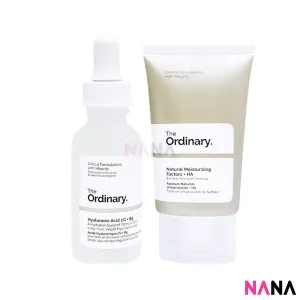 The Ordinary Hydration Bundle - Hyaluronic Acid 2%   B5 Serum 30ml   Natural Moisturizing Factors   HA Moisturizer 30ml