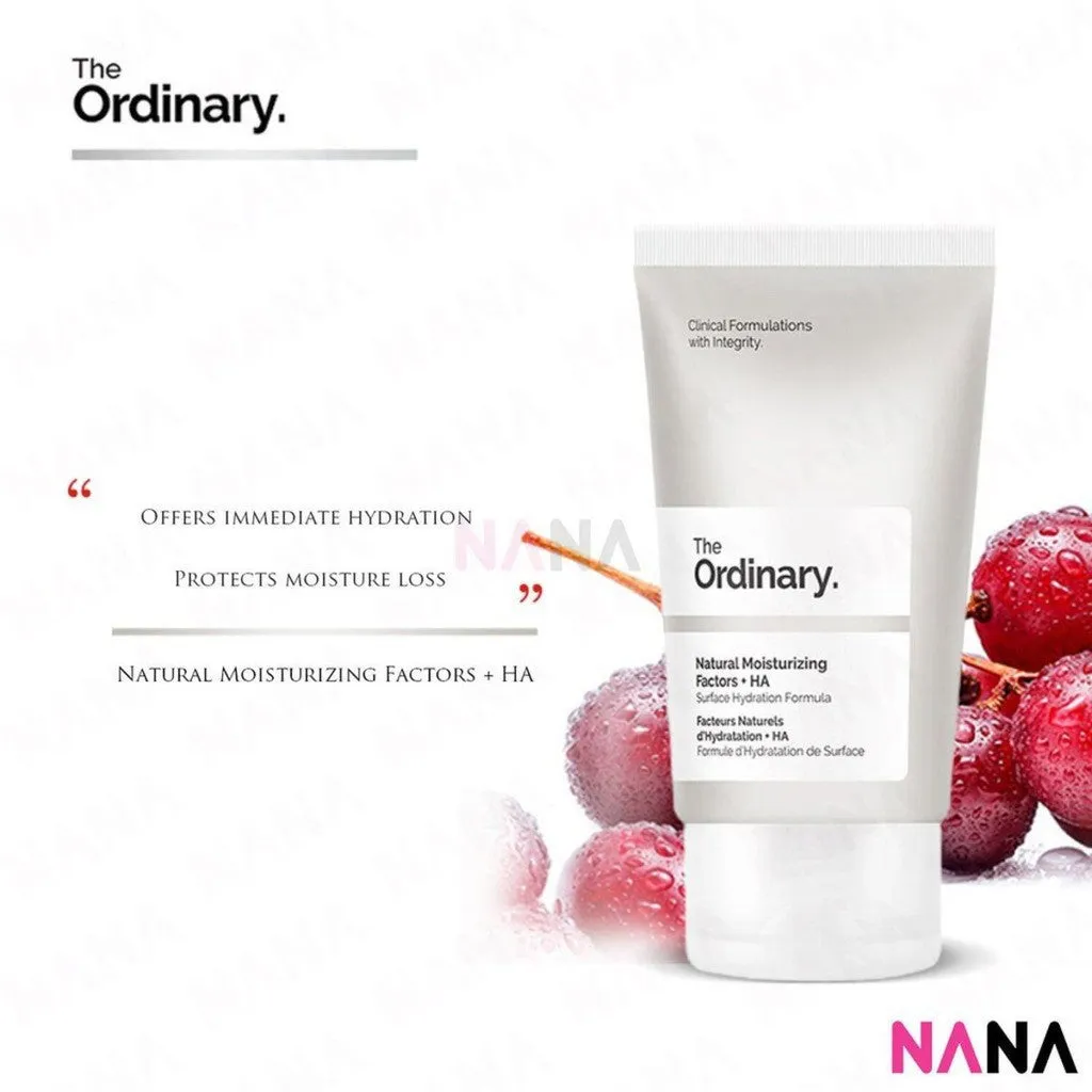 The Ordinary Hydration Bundle - Hyaluronic Acid 2%   B5 Serum 30ml   Natural Moisturizing Factors   HA Moisturizer 30ml