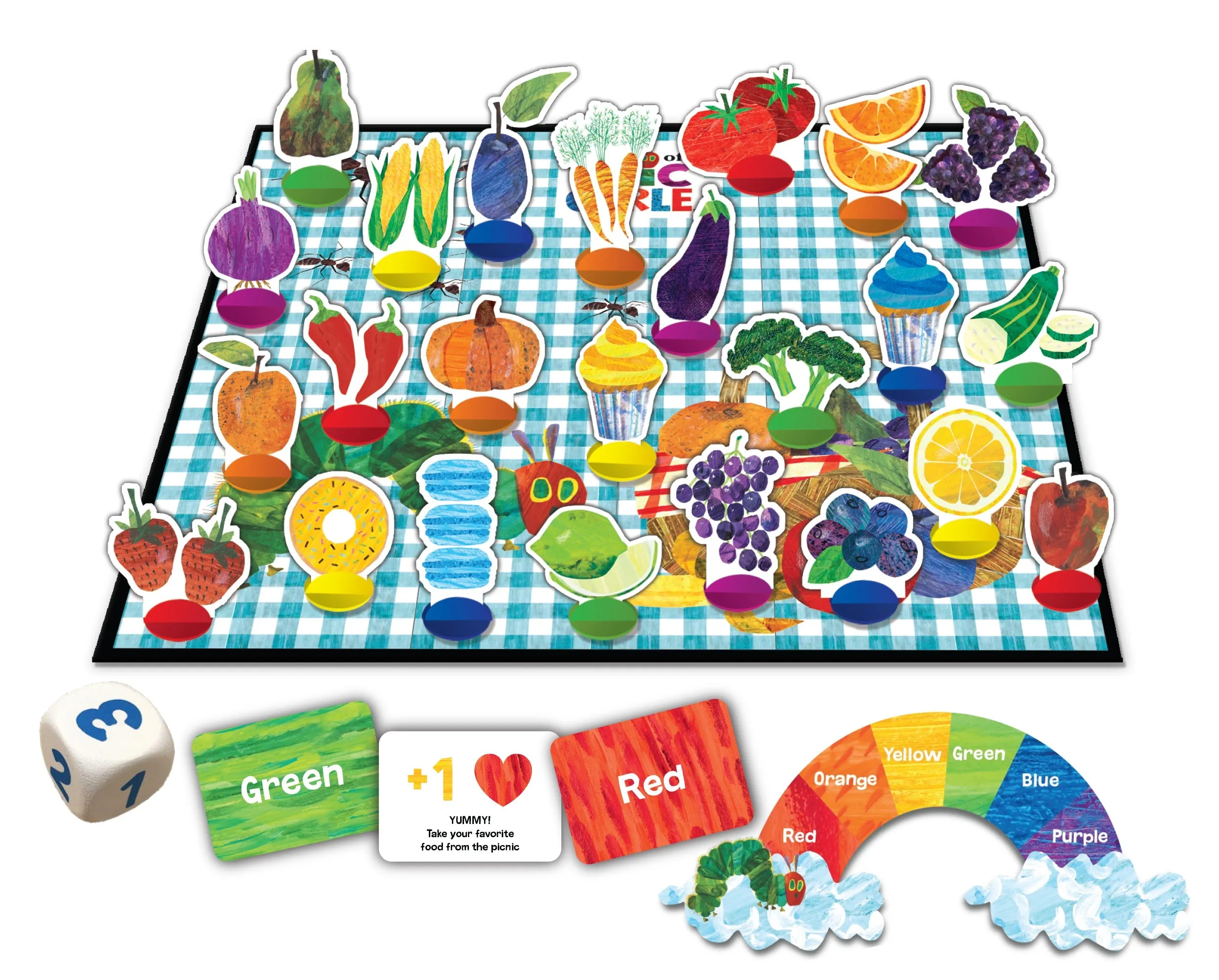 The Very Hungry Caterpillar Rainbow Picnic Game