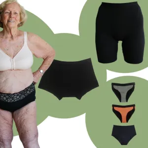 The Works Bamboo Incontinence Pack | 6 Pack