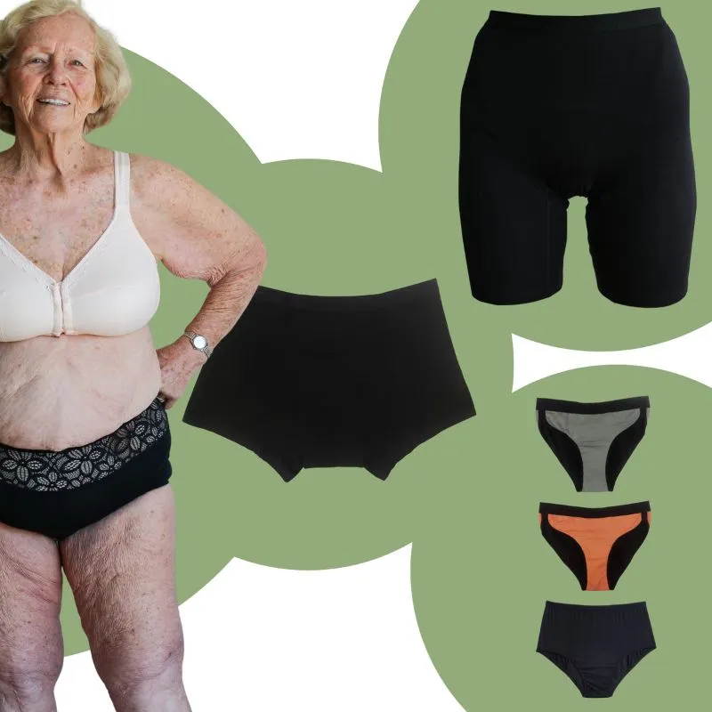 The Works Bamboo Incontinence Pack | 6 Pack