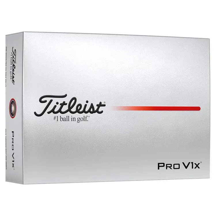Titleist Pro V1x White Golf Balls 12Pk