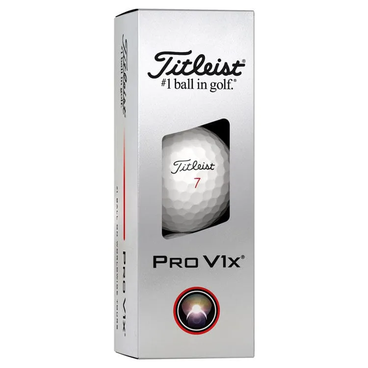 Titleist Pro V1x White Golf Balls 48Pk