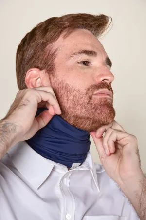 Tour de cou anti-UV unisexe - Bleu Océan - Nuvées