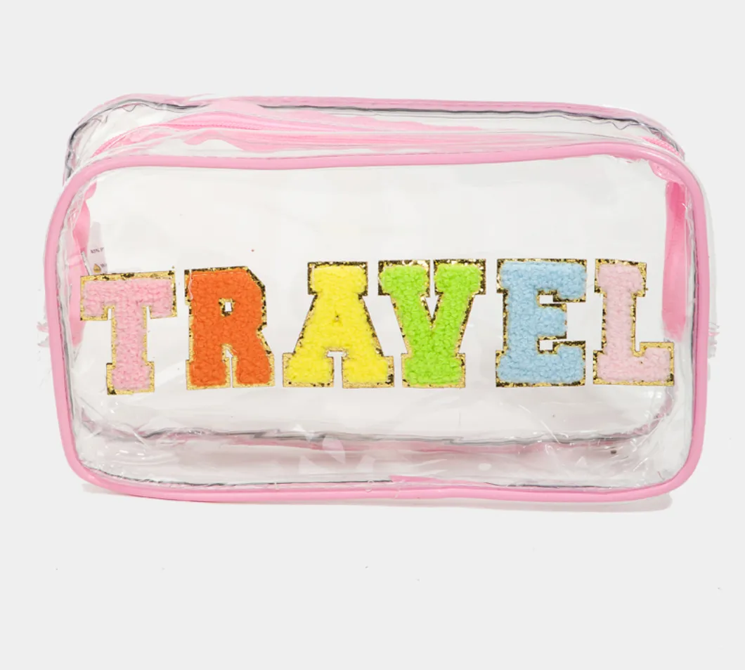 Travel Patch Cosmetic Bag