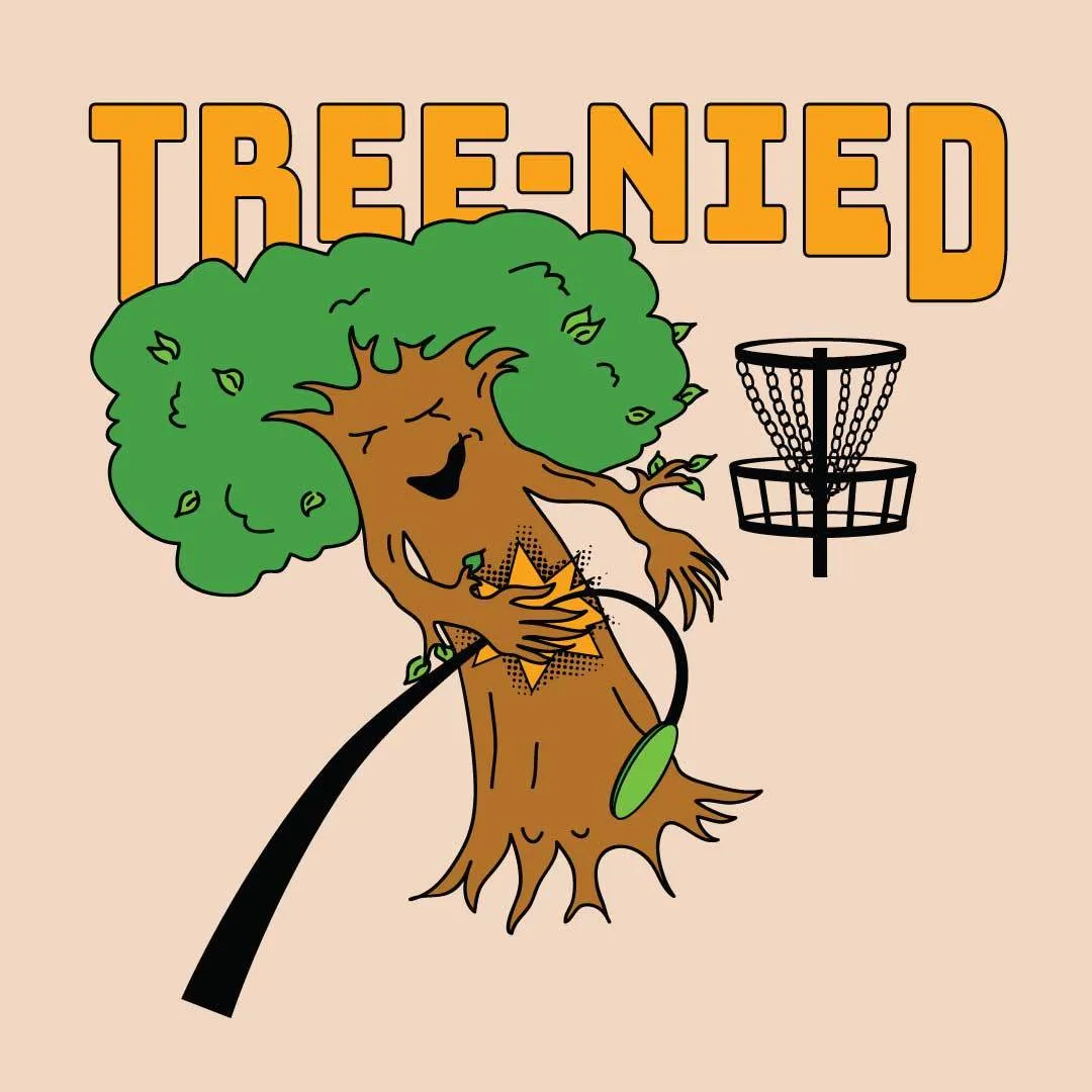 Tree-nied Disc Golf Shirt