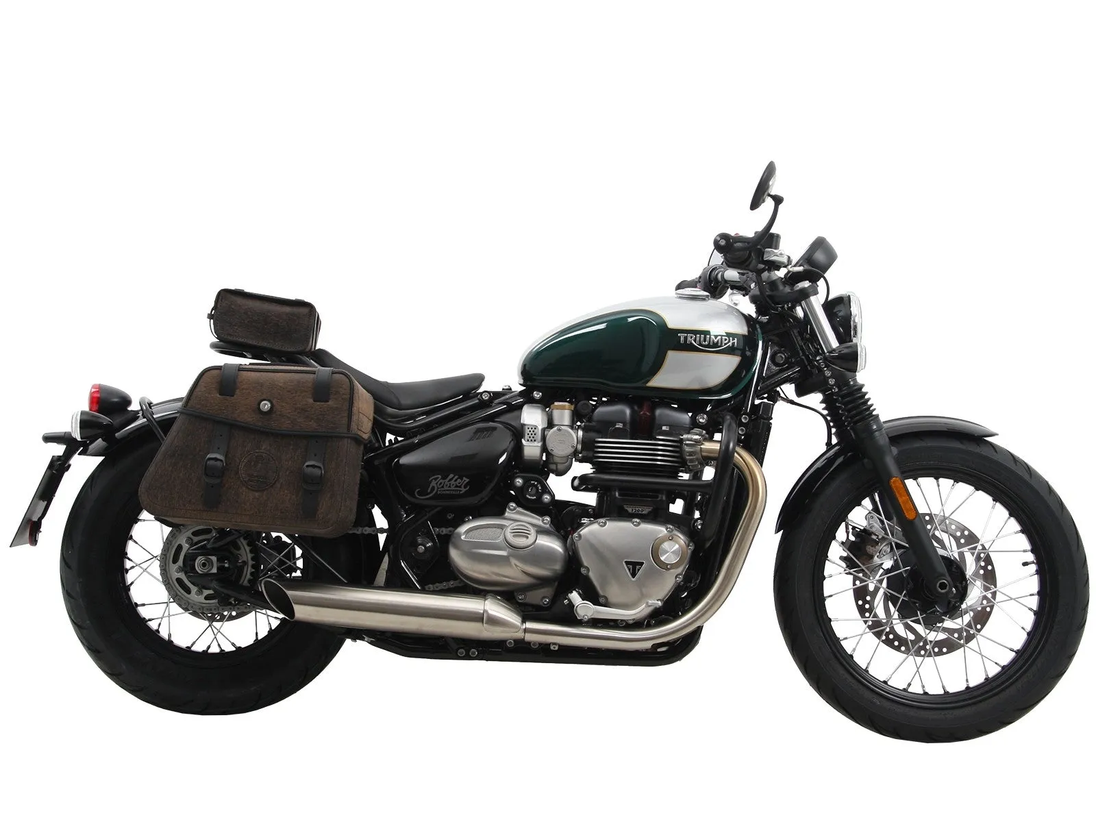 Triumph Bonneville Bobber Carrier - Sidecase Carrier 'C-Bow'